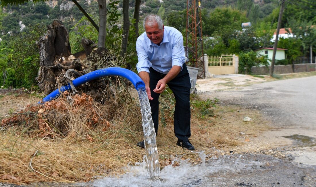 MESKİ’DEN BALANDIZ MAHALLESİ’NE KESİNTİSİZ İÇME SUYU