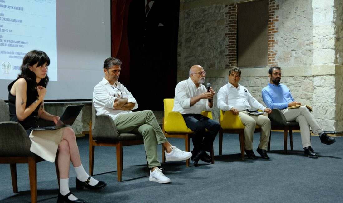 ADANA’DA DA MİKROPLASTİK ALARMI: “BU SORUN TÜM AKDENİZ’İN SORUNU” Forumda, Adana-Mersin hattında Doğu