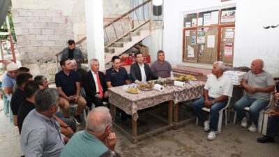Mahalle ziyaretlerini sürdüren, Akdeniz’de girilmedik