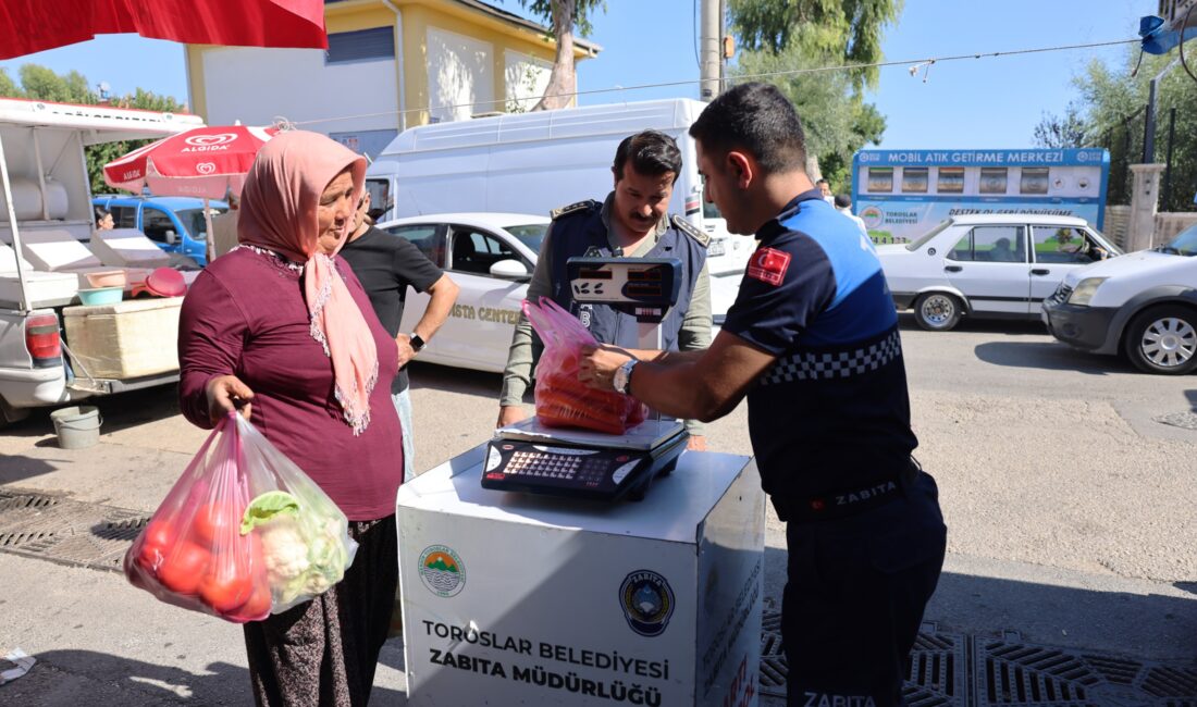 TOROSLAR’IN PAZARLARINDA TARTI KONTROLÜ
