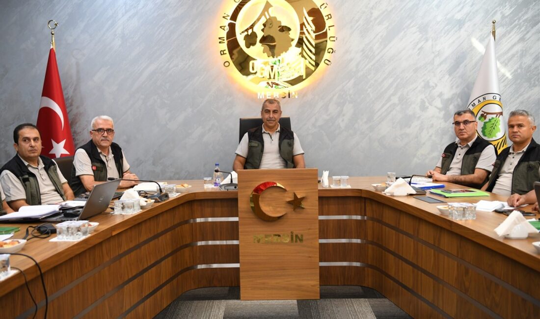 2026 Yılı Çalışmaları Değerlendirildi Mersin Orman Bölge Müdürü