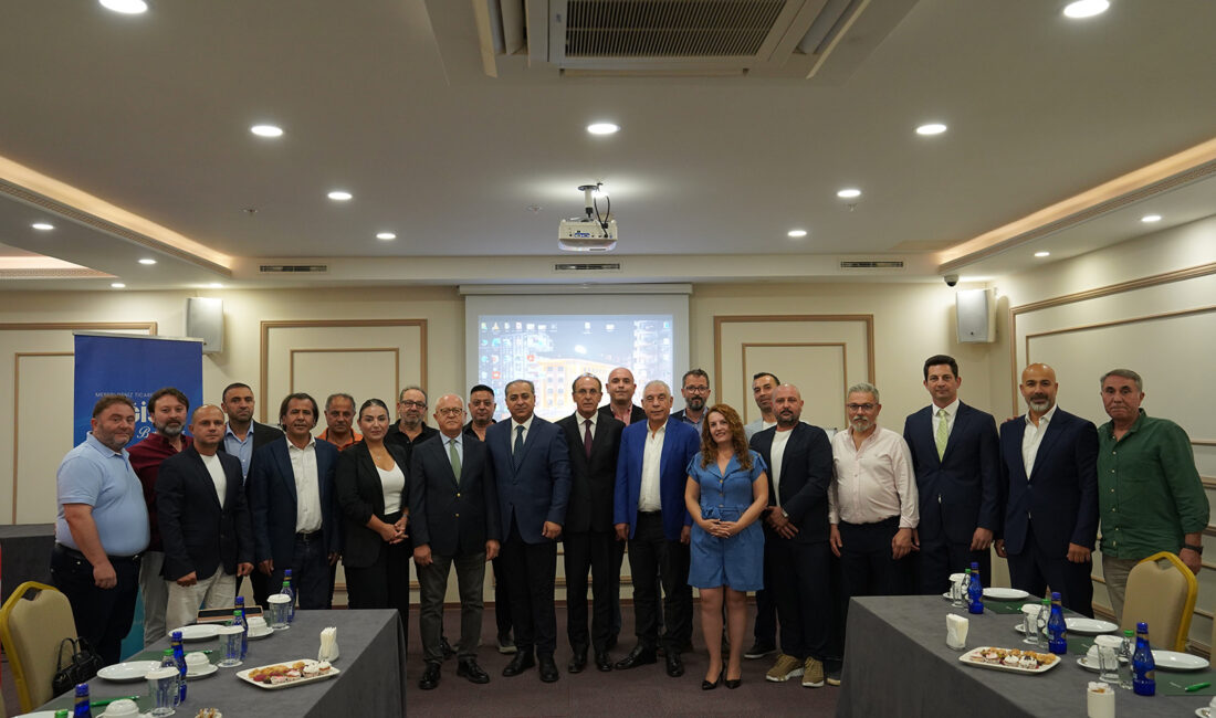 MERSİN DENİZ TİCARET ODASI’NDA SEÇİM HEYECANI: ‘RENGİMİZ MAVİ’