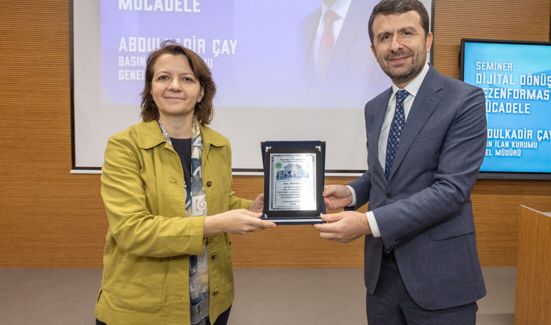 Genel Müdür Abdulkadir Çay, İstanbul Üniversitesi öğrencileriyle buluştu Basın İlan Kurumu (BİK)