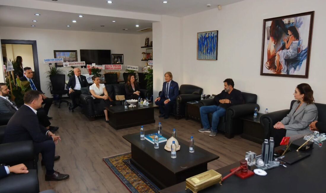 Akyürek Balta’dan MTSO’ya Ziyaret TÜİOSB Yönetim Kurulu Başkanı