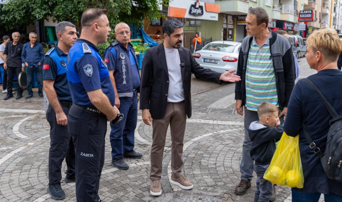 Mersin’de etkili olan sağanağın