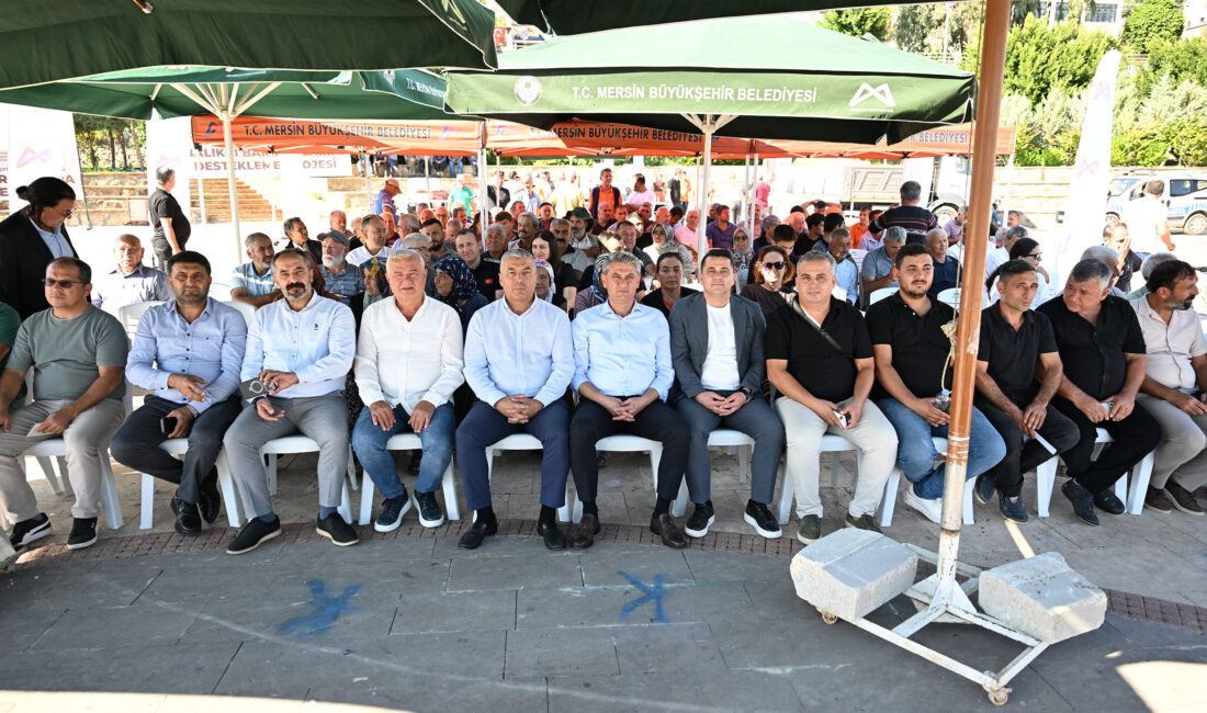 BÜYÜKŞEHİR’DEN ÜRETİCİYE YERİNDE TARIMSAL DESTEK