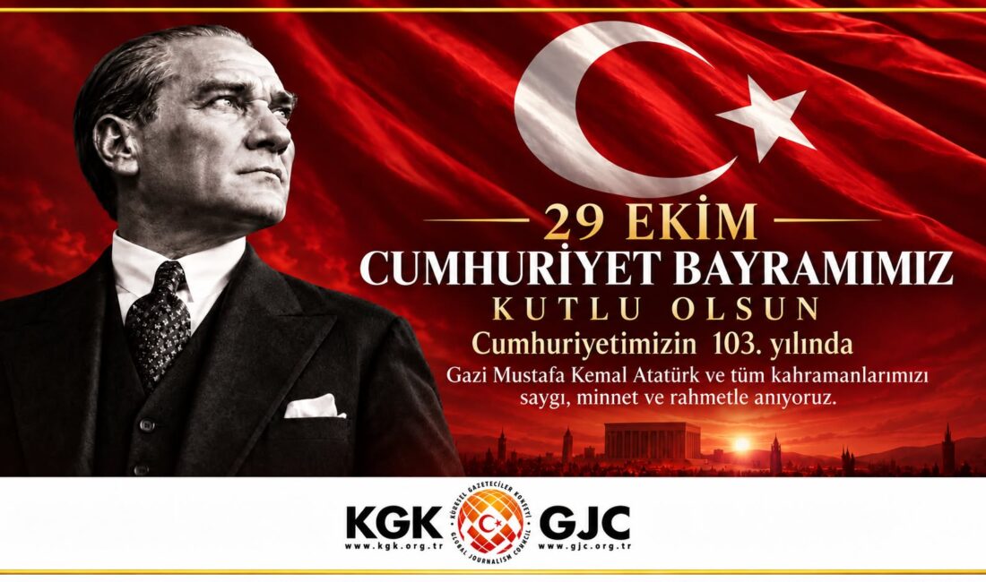 KGK: 103 yıllık Cumhuriyetimiz basın özgürlüğünün teminatıdır Küresel Gazeteciler Konseyi (KGK) Yönetim