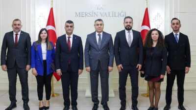 BARO BAŞKANI ÖZDEMİR’DEN, VALİ TOROS’A ZİYARET Mersin Barosu Başkanı Av. Gazi